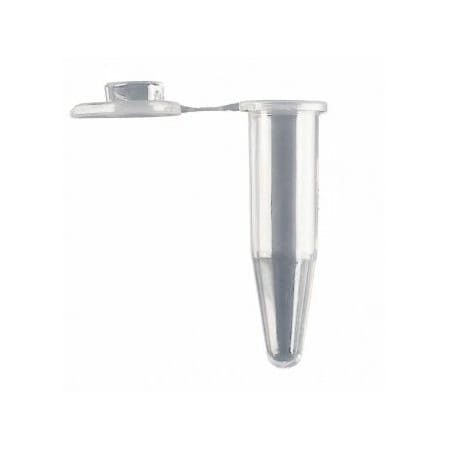 Scientific Specialties UltraFlux Thin Wall Tube, Flat Cap, 0.5ml, Natural, 1000/PK 145680